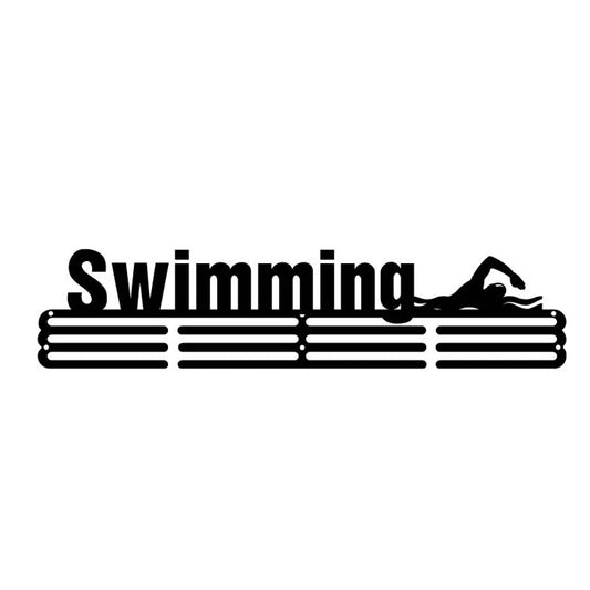 Swimming Medal Hanger